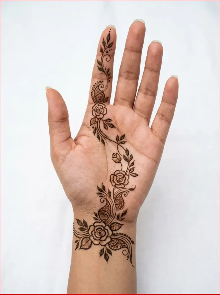 Arabic Mehndi Design