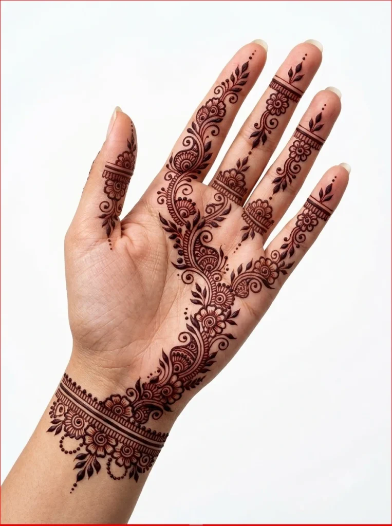 Sawan-festival-mehendi-with-a-rich-and-long-lasting-dark-stain.