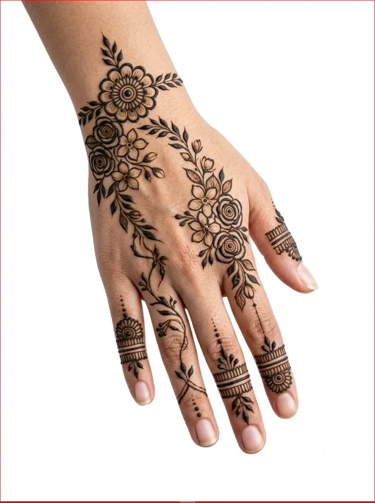 Unique-Floral-Sawan-Mehendi-Design-Inspired-by-Monsoon-Festival-Traditions.