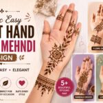 Basic Easy Front Hand Simple Mehndi Design